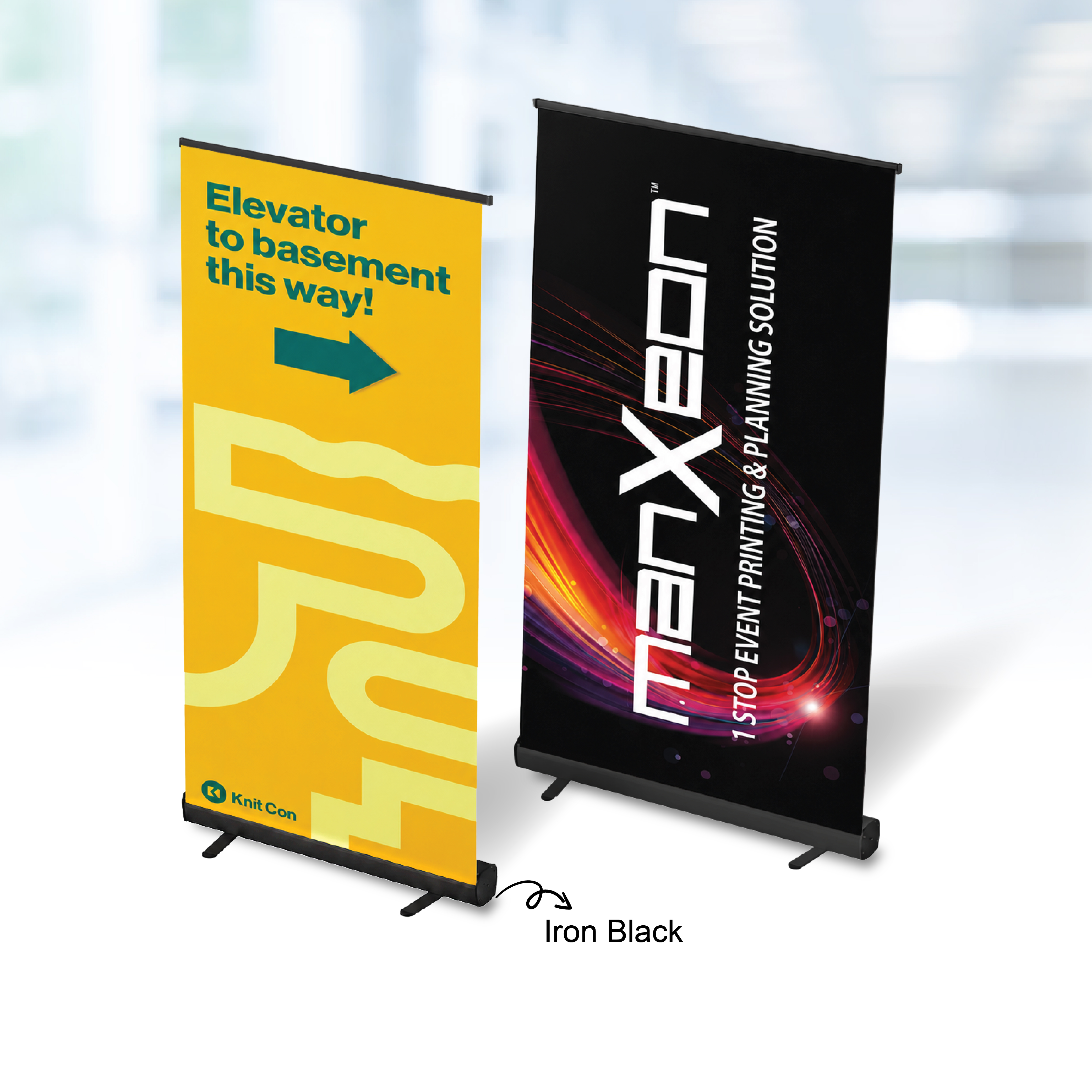 Roll Up Banner (Iron Black)