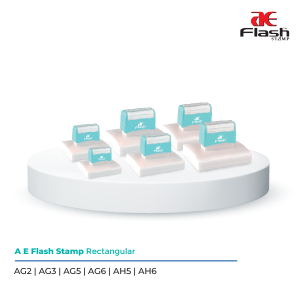 AE Flash Stamp (Rectangular - Extra Large)