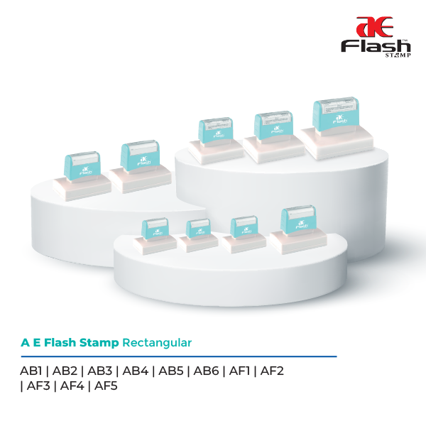 AE Flash Stamp (Rectangular - Large)