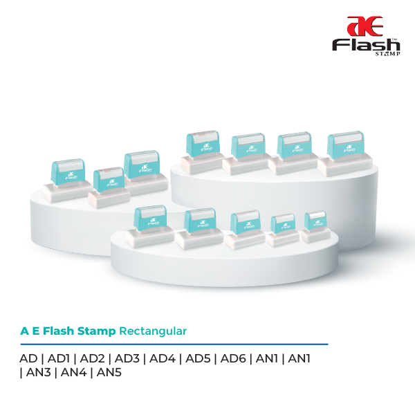 AE Flash Stamp (Rectangular - Medium)