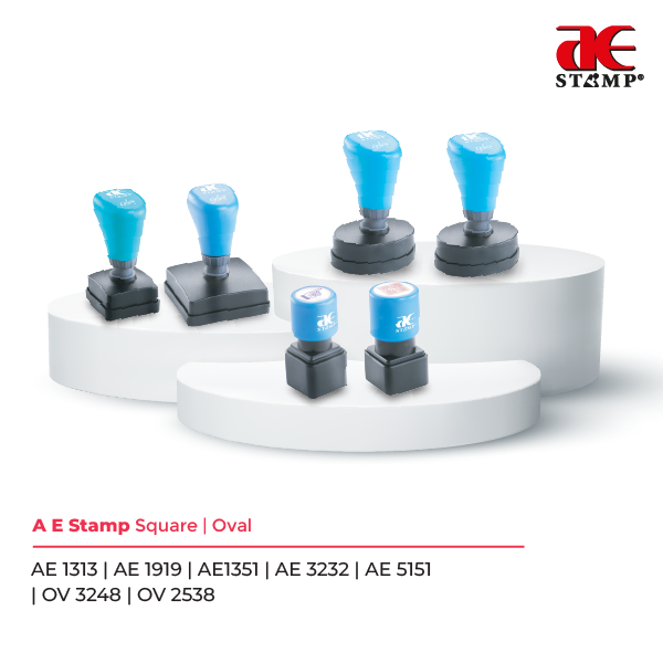 AE Gel Stamp (Square & Oval )