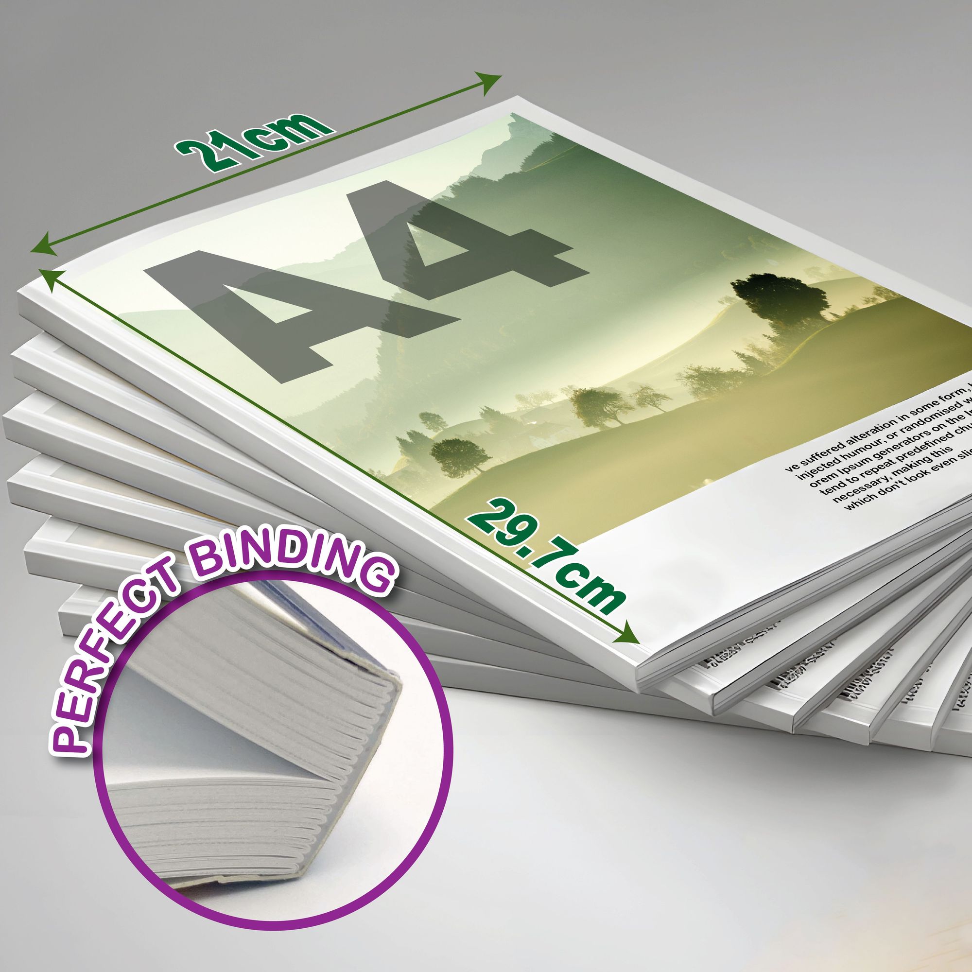 A4 Size Booklet(Closed Size) 1