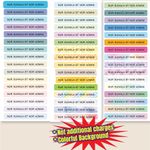 Student Name Sticker 3