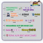 Student UV DTF Name Sticker 5