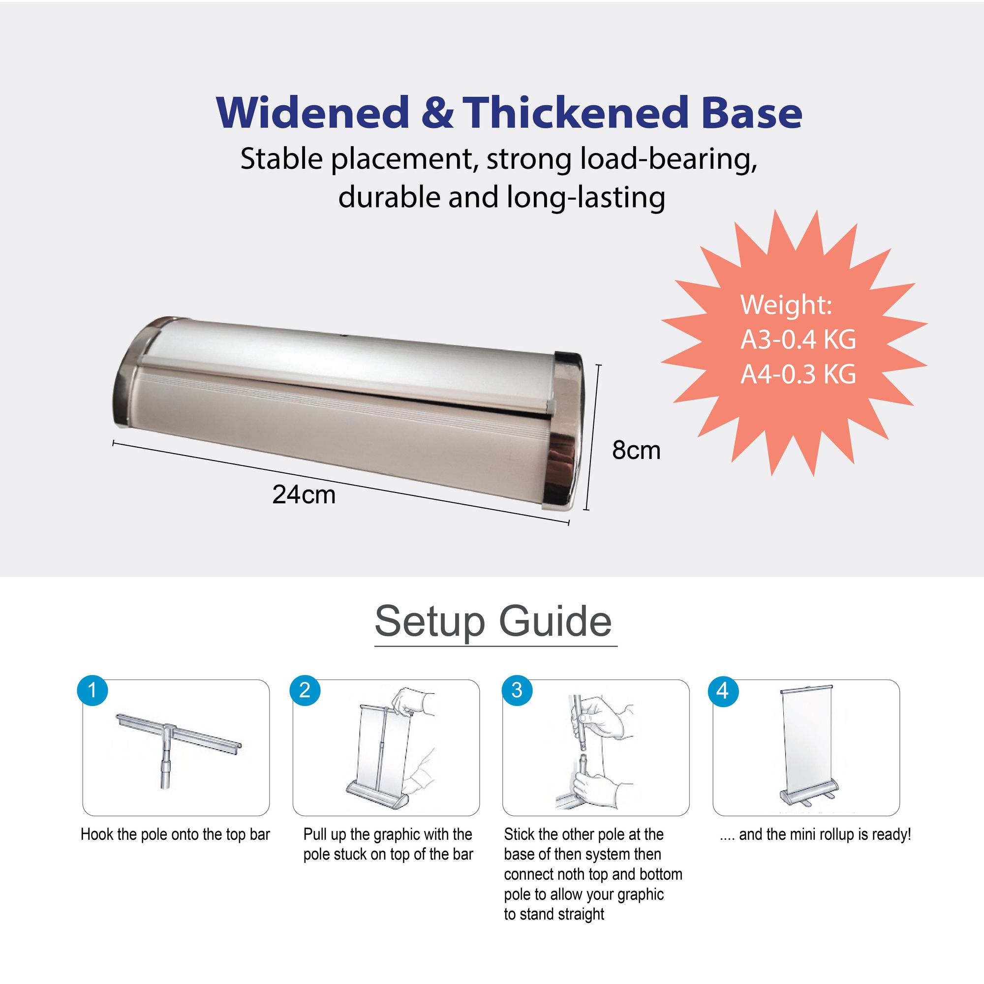 Mini Roll Up Banner (Table) 3