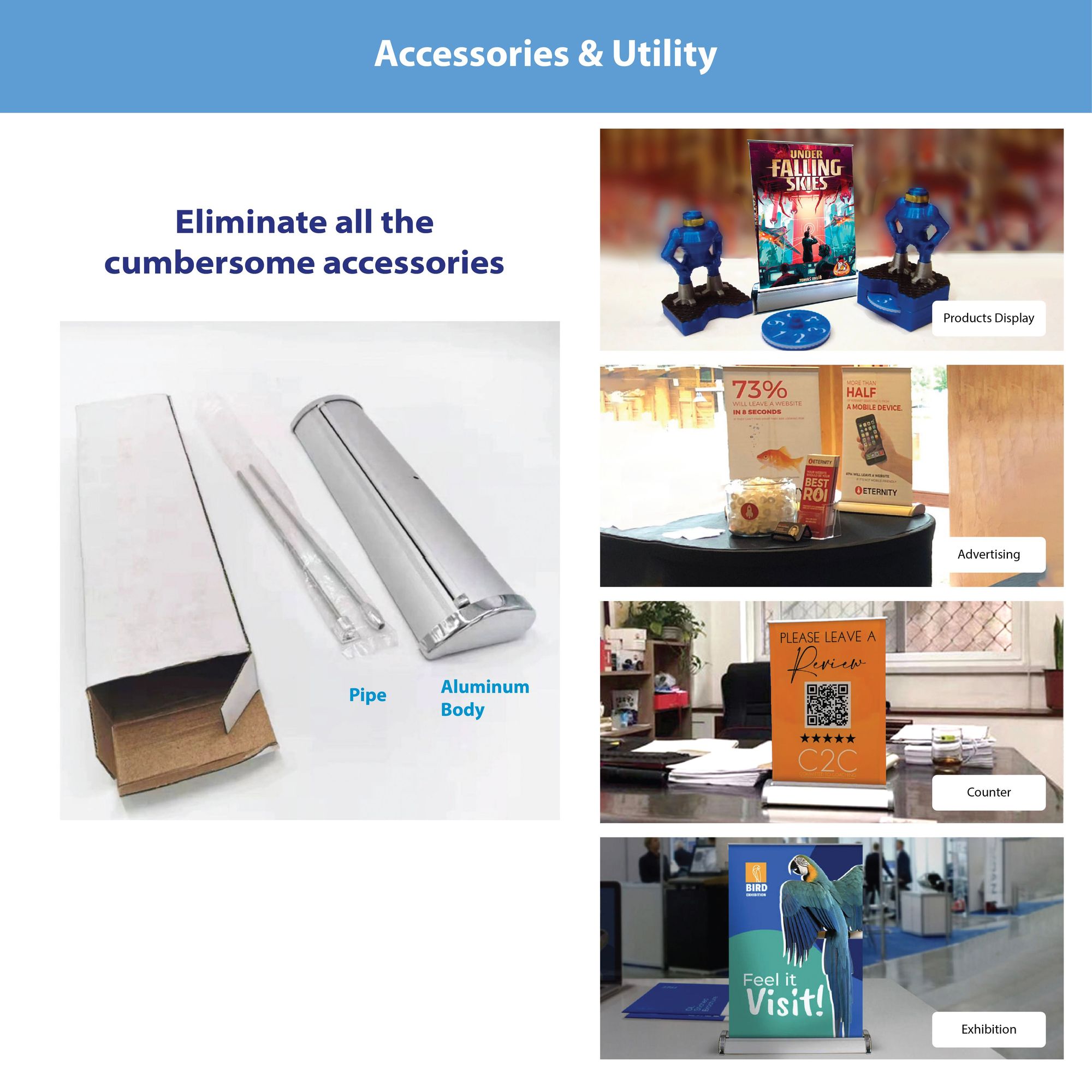 Mini Roll Up Banner (Table) 5