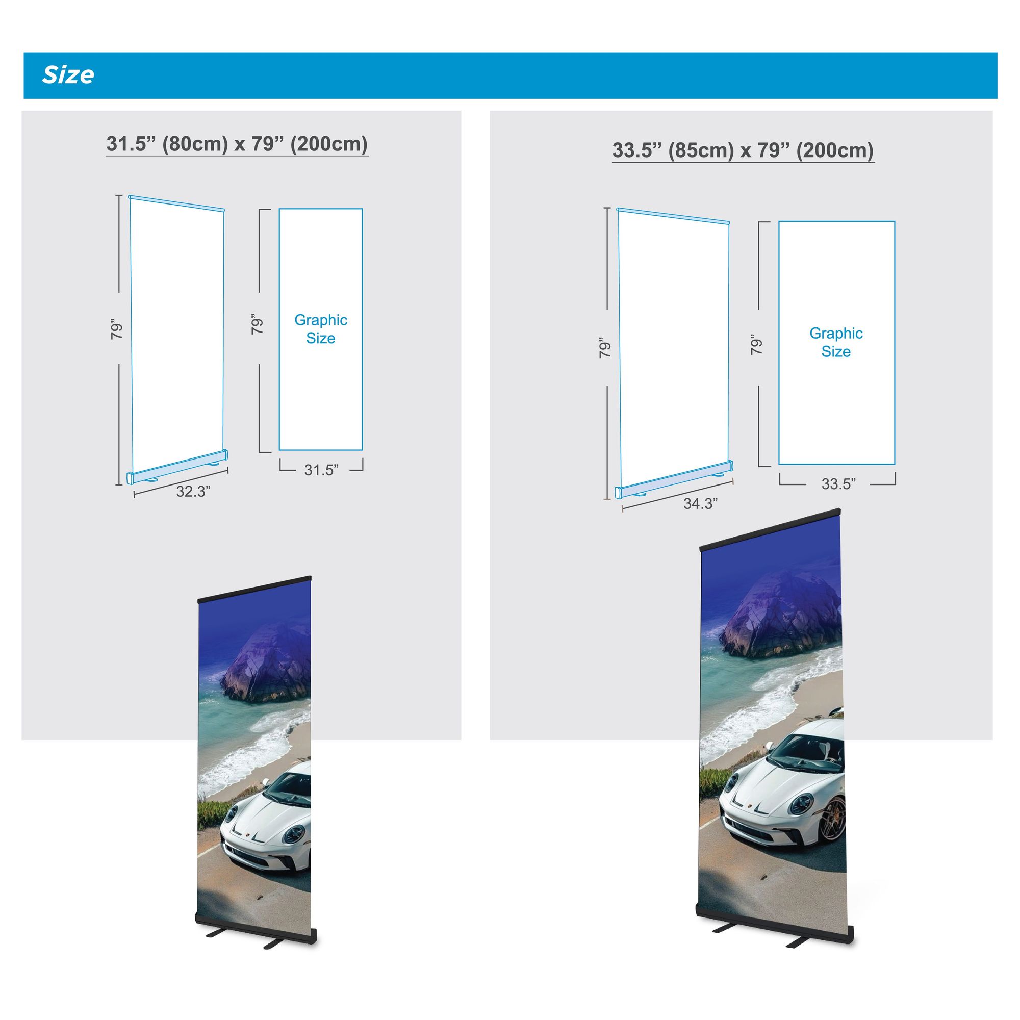 Roll Up Banner (Iron Black) 5
