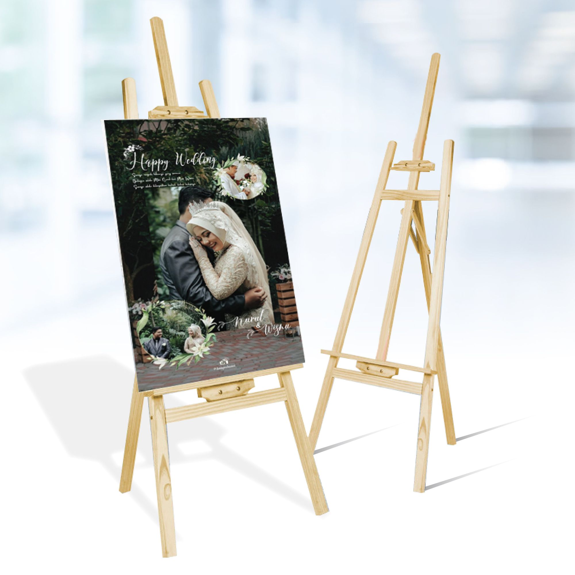 Wood Easel Stand (Stand Only) 1
