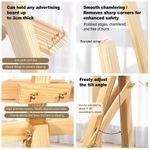 Wood Easel Stand (Stand Only) 2