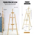 Wood Easel Stand (Stand Only) 3