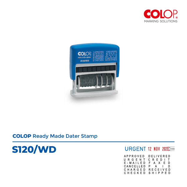 Colop Ready Made Dater S120/WD