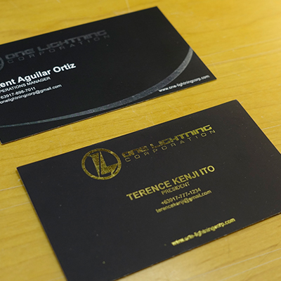 Foil Business Cards Foil Business Cards