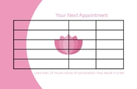 Elemental Spa Appointment Card [BC0219]