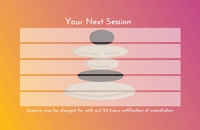 Massage & day spa Appointment card [BC0244]