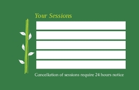 Golden Touch Spa Appointment Card [BC0263]