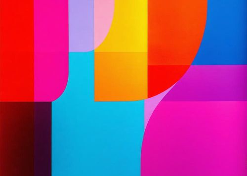 2026 13 Month Calendar A4 Abstract