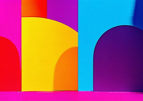 2026 13 Month Calendar A4 Abstract