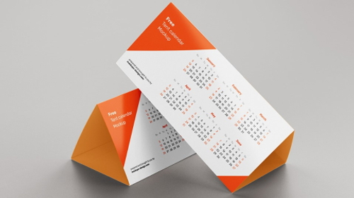 Table Tent Card Three Side