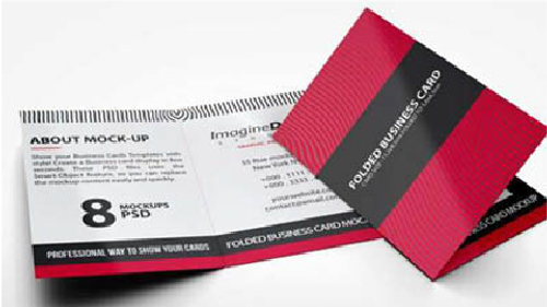 Folding Business Cards