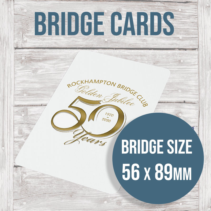 BRIDGE CARDS