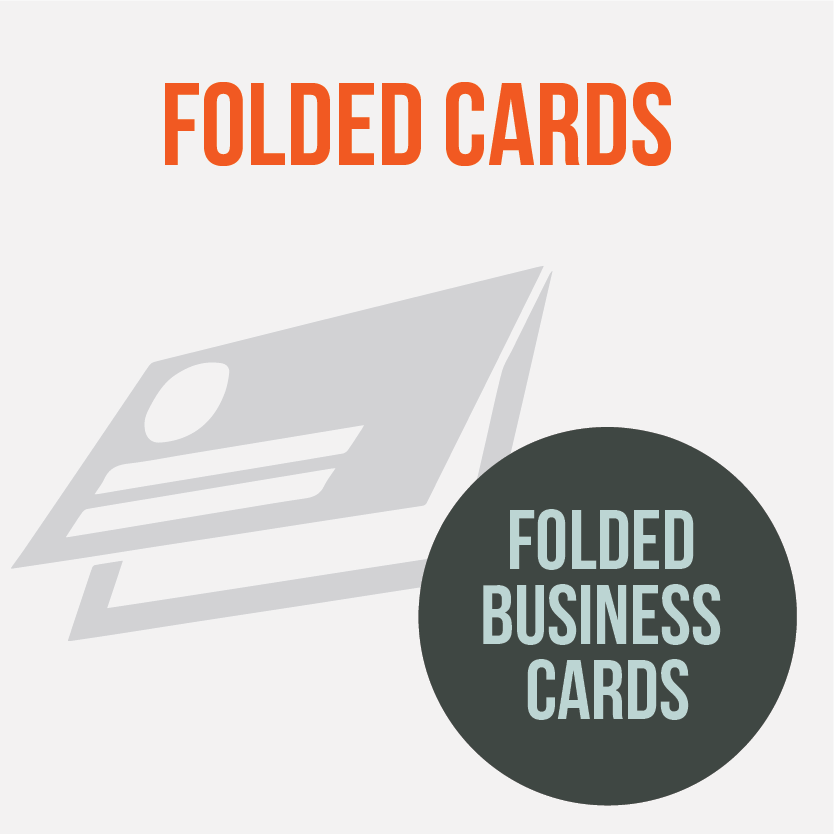 Folded Business Cards