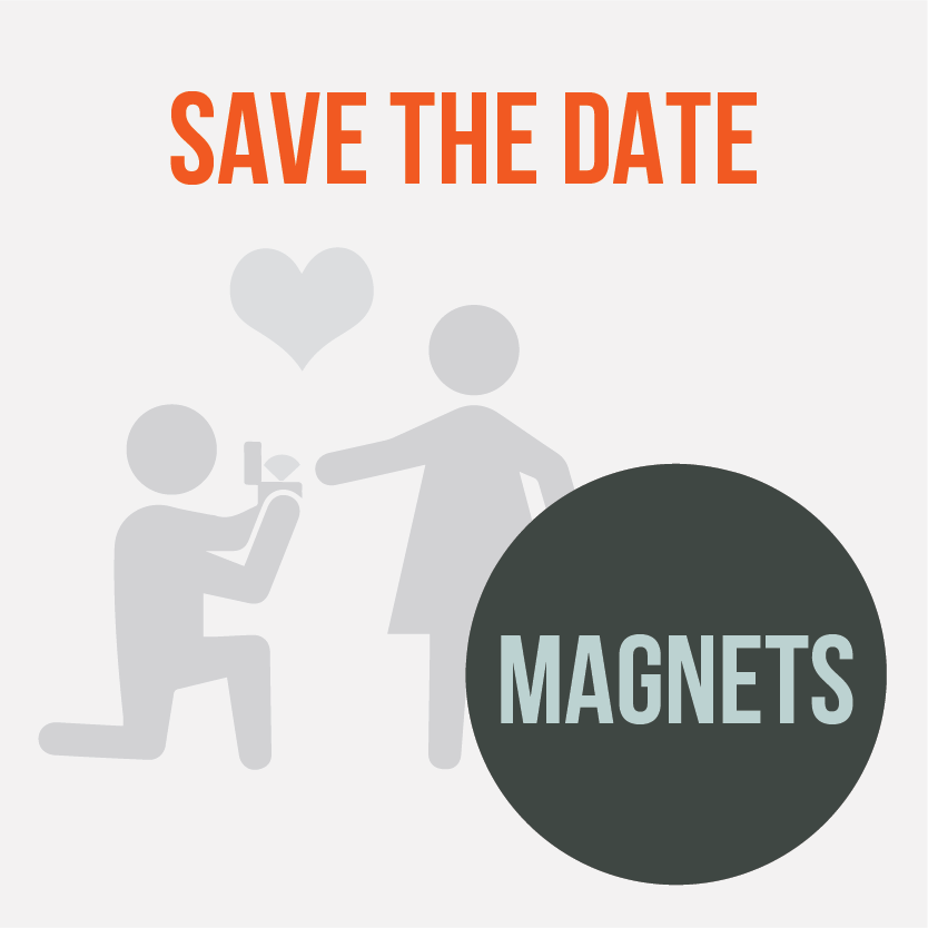 Save The Date Magnets