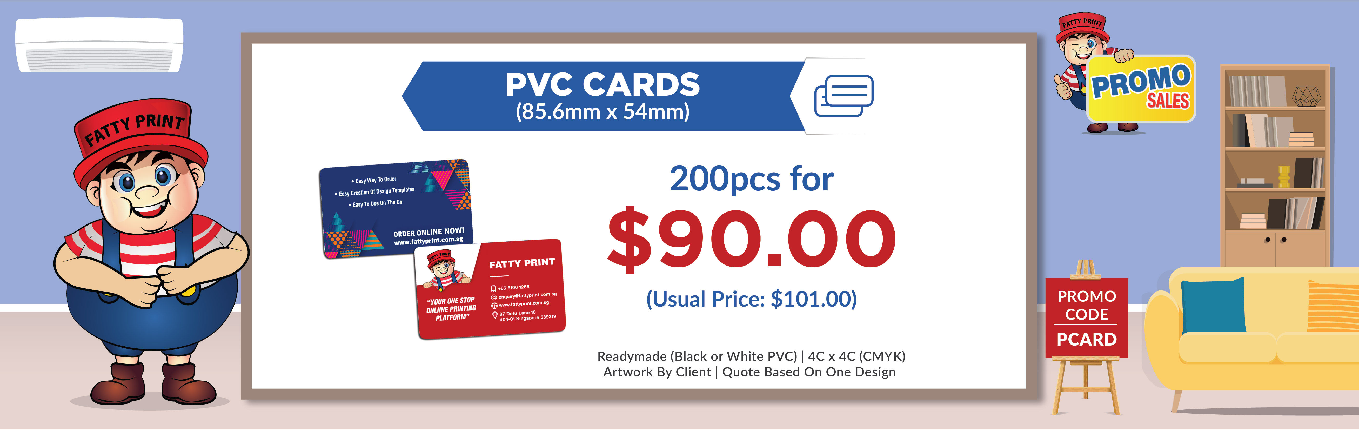 PVC NAMECARD PROMO SALES