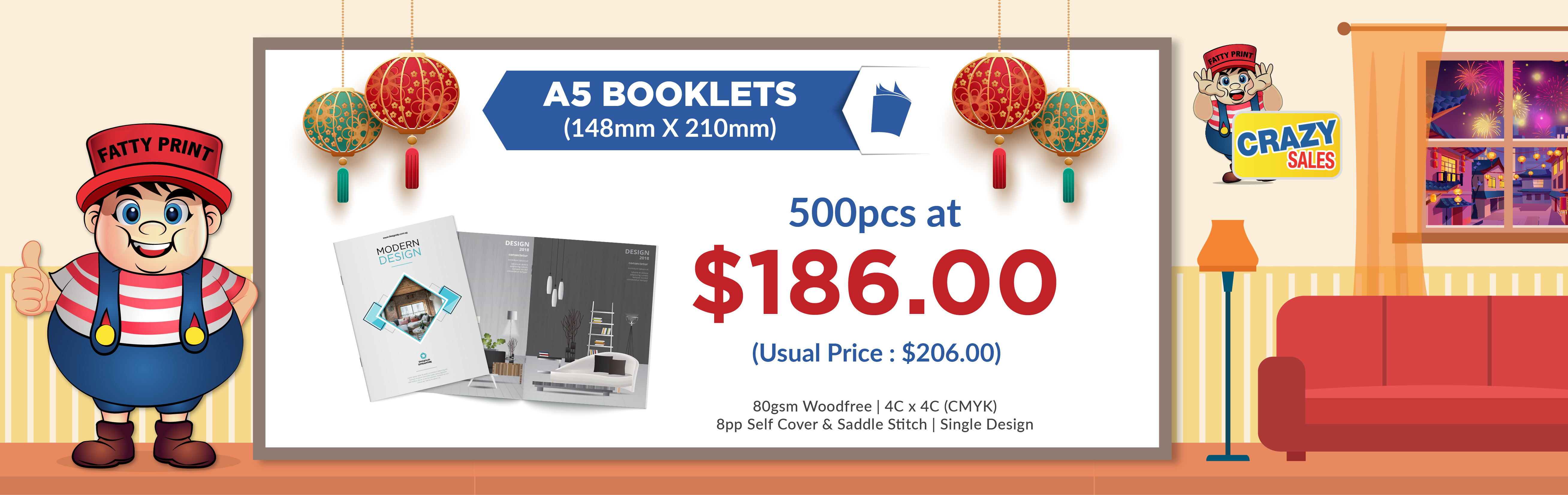 PROMO CNY 2026 - A5 BOOKLETS CRAZY SALES