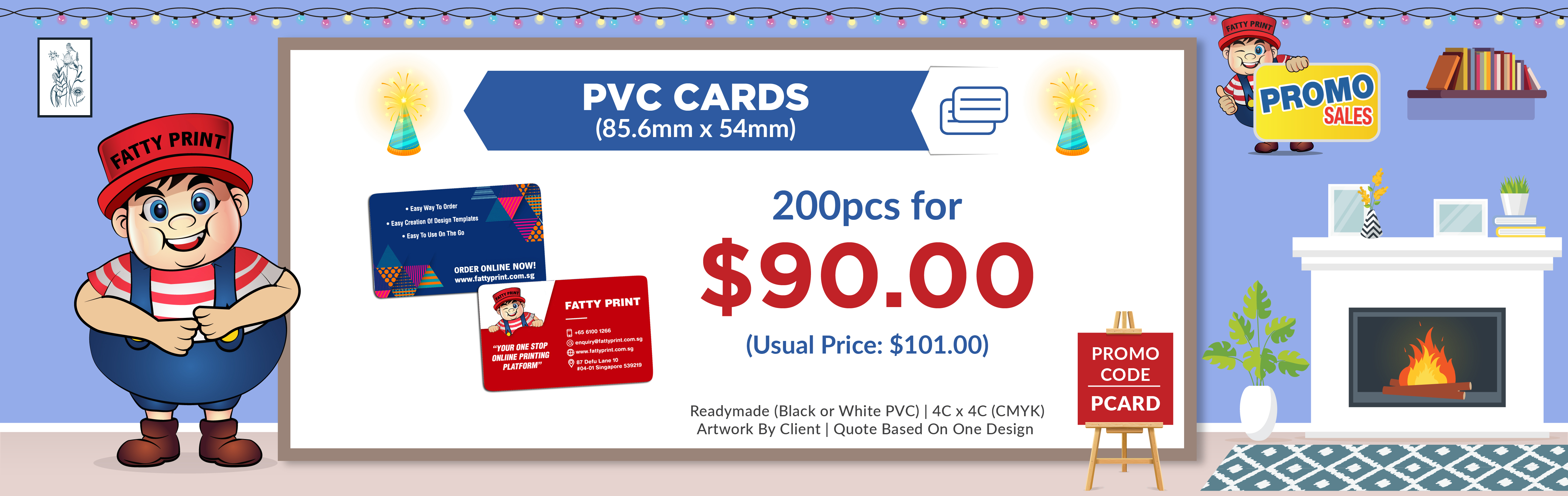 PVC Card Promo Sales New Year 26