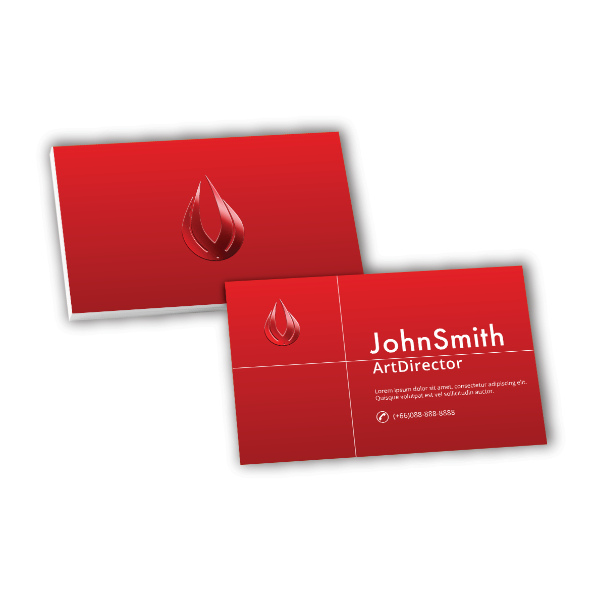 Name Cards (3D Digital Spot UV)