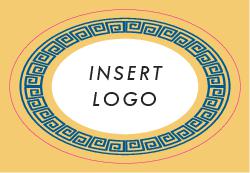 Sticker 14 Oval
