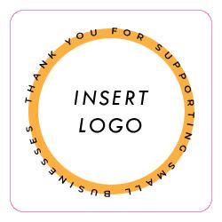 Sticker 19 Round Edge Sq. Rectangle