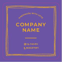 Sticker 22 Round Edge Sq. Rectangle