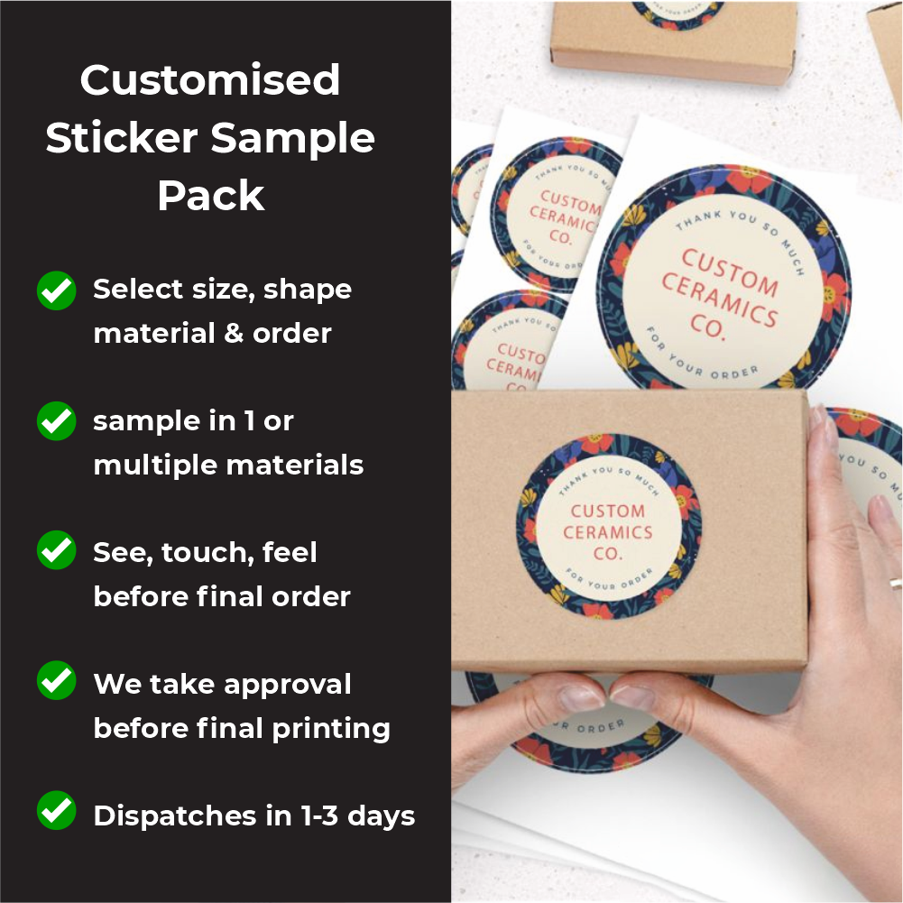 Get your Sticker Sample Kit