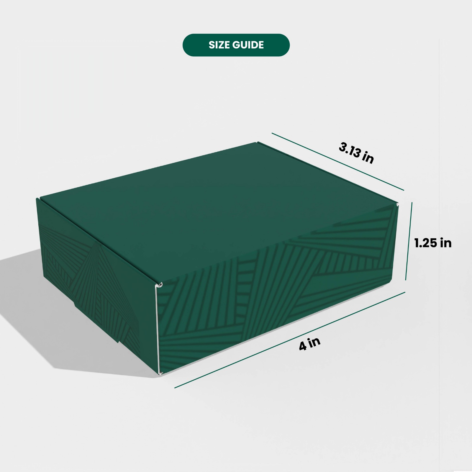 4 x 3.13 x 1.25 inches