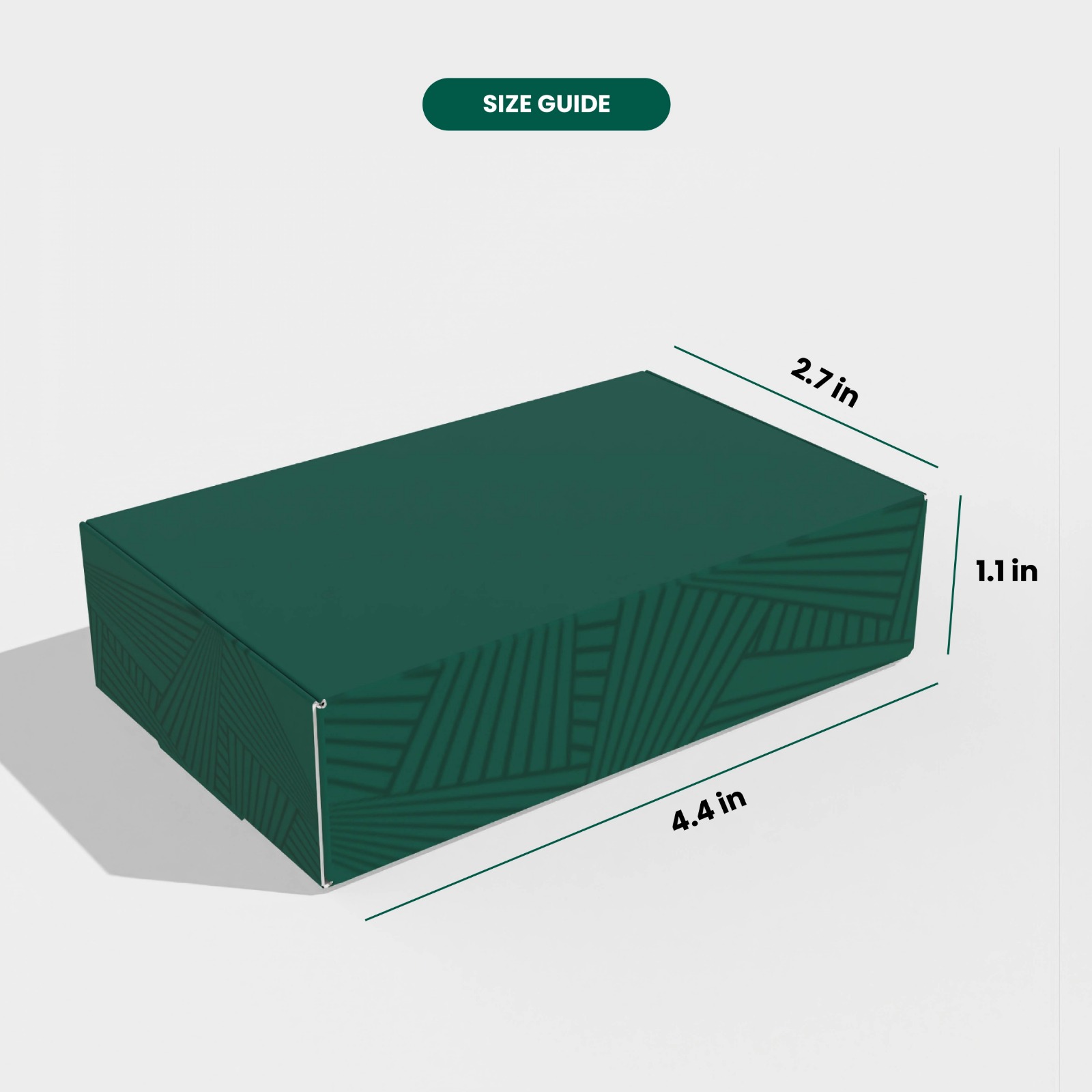 4.4 x 2.7 x 1.1 inches