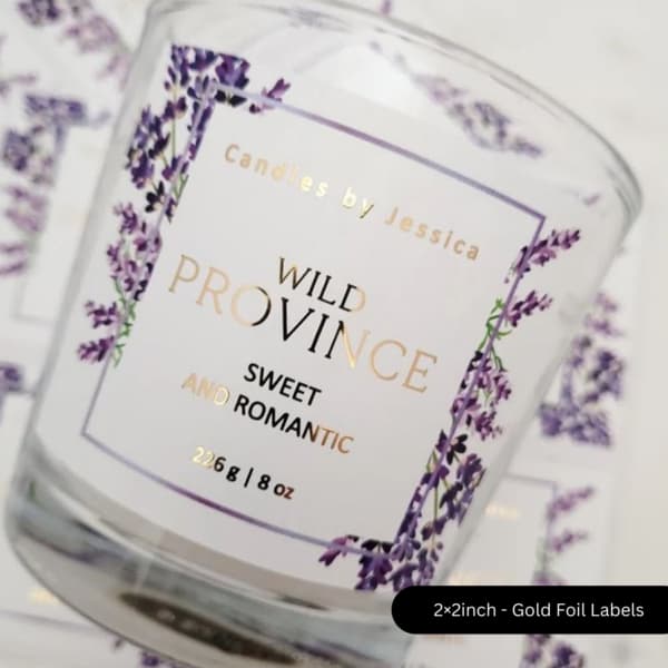 Candle Labels 8