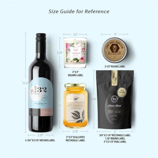 Custom Shape Stickers 9