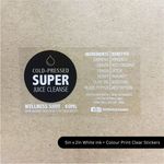 White-Ink Clear Stickers 4