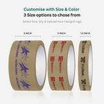 Brown Printed Tape 2