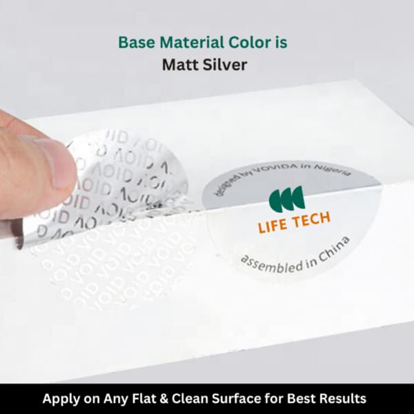 Void (Tamper Proof) Label 2