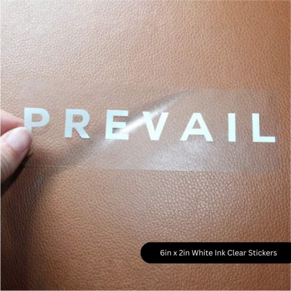 White-Ink Clear Stickers 5