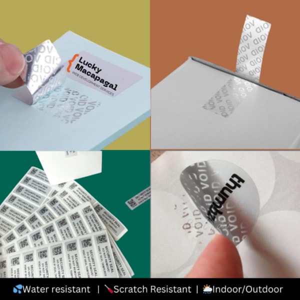 Void (Tamper Proof) Label 3