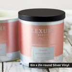 Silver & Gold Vinyl Stickers 8