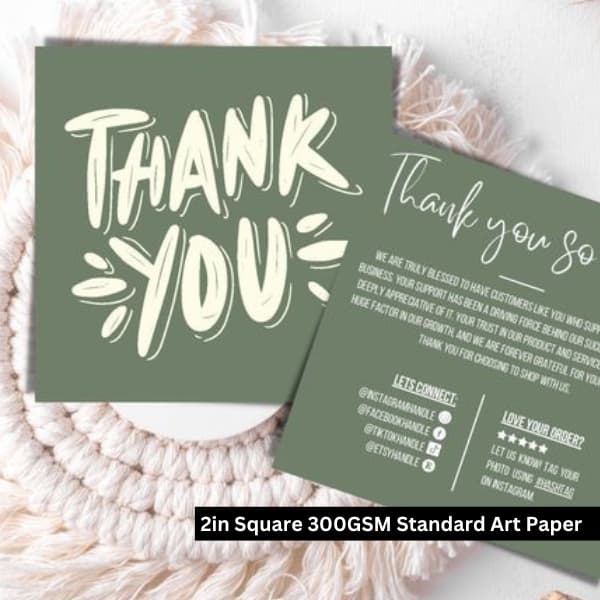 Premium Thank You Cards 7