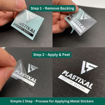 Metal Stickers – Luxury Custom Label 3