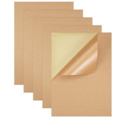 Kraft A4 Blank Sticker Sheets 1