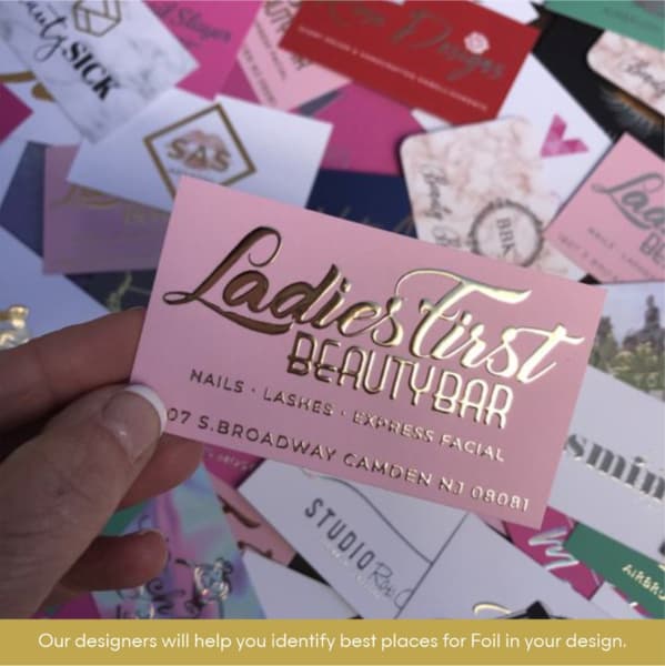 Raised Foil Business Cards 7