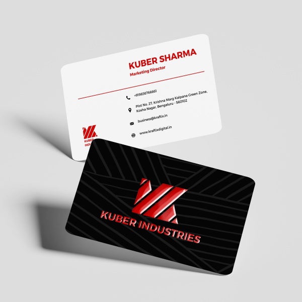 Raised Spot-UV Business Card 1
