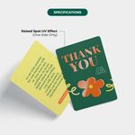 Spot UV Thank You Cards 2